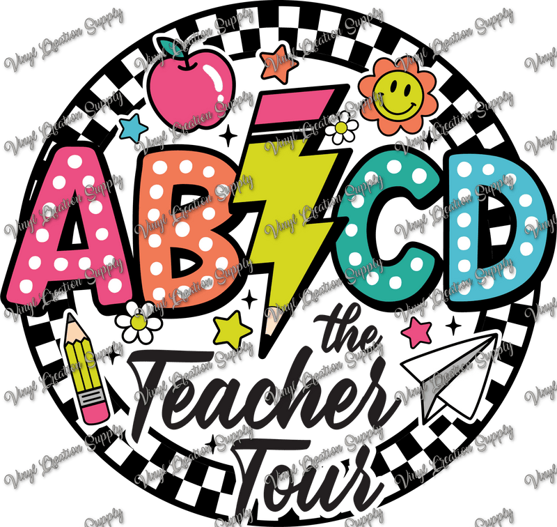 ABCD Teacher – VCS' DIY Shirts & More