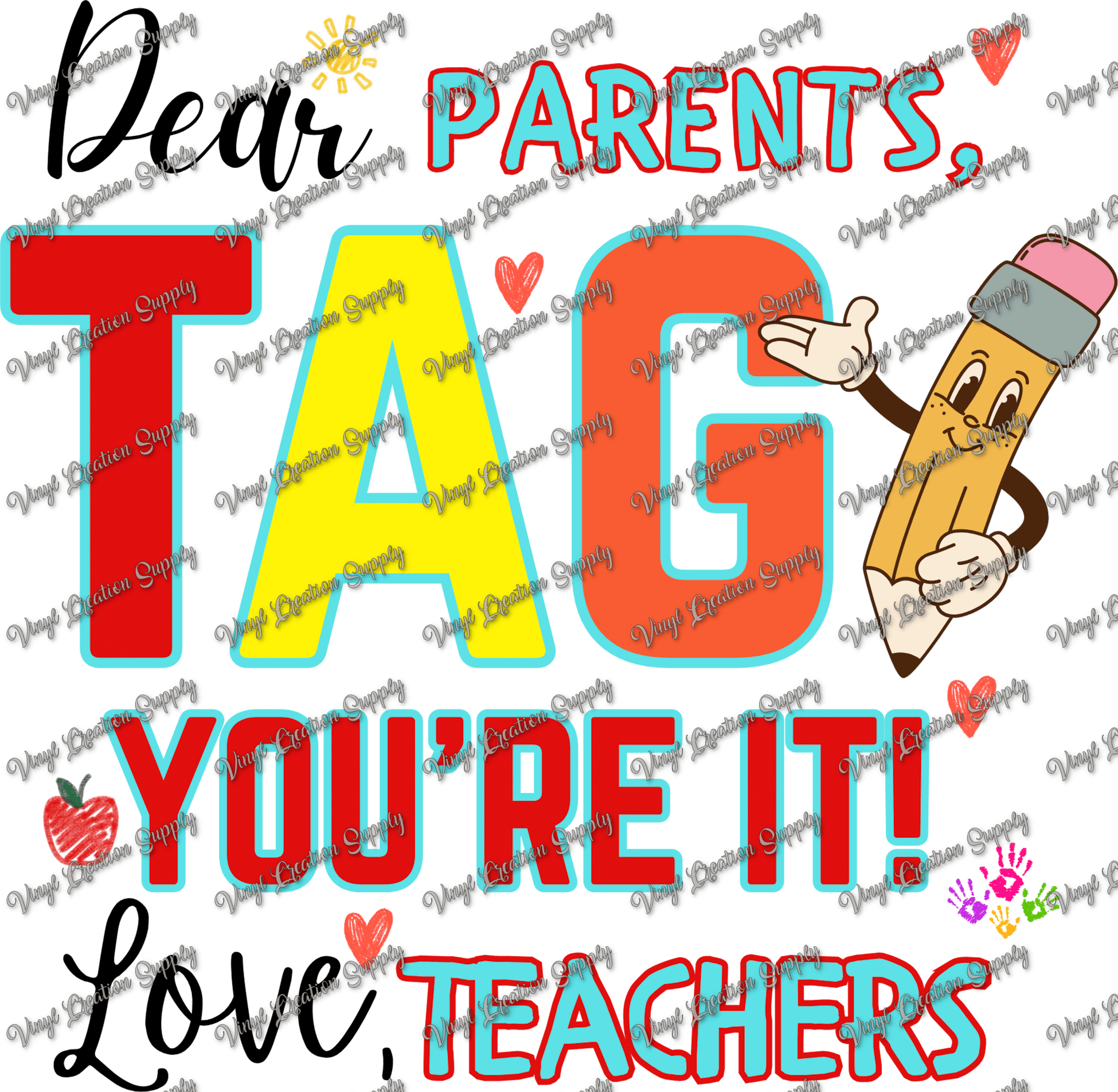 Dear Parents Tag 2 – VCS' DIY Shirts & More