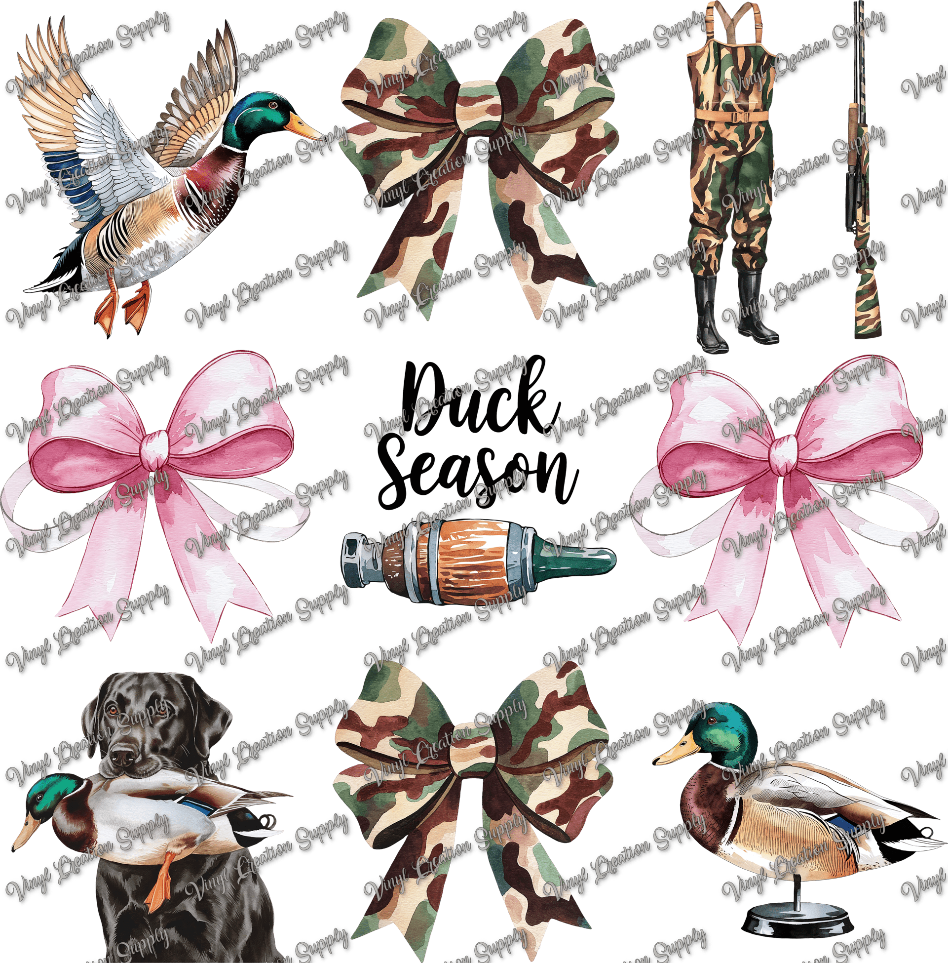 Duck Season Collage – DIY Shirts & More