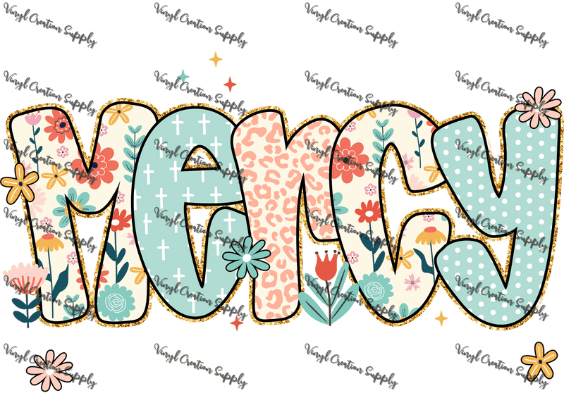 His Mercy Rewrote My Story White Text – DIY Shirts & More