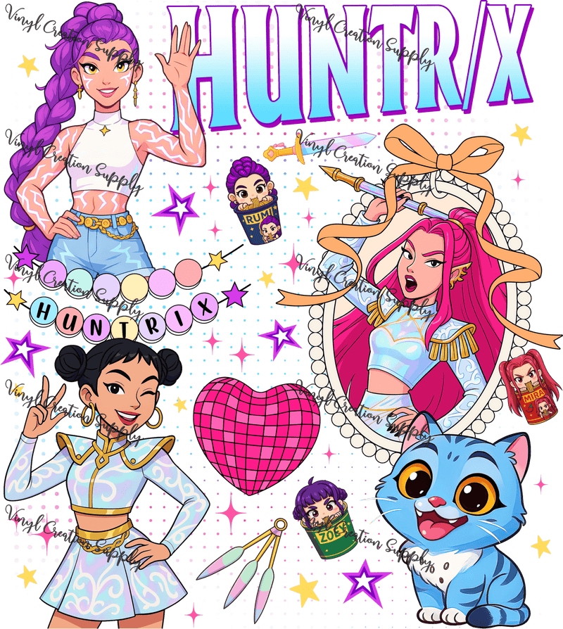 Huntrix Graduadas Huntrix 60 – VCS' DIY Shirts & More
