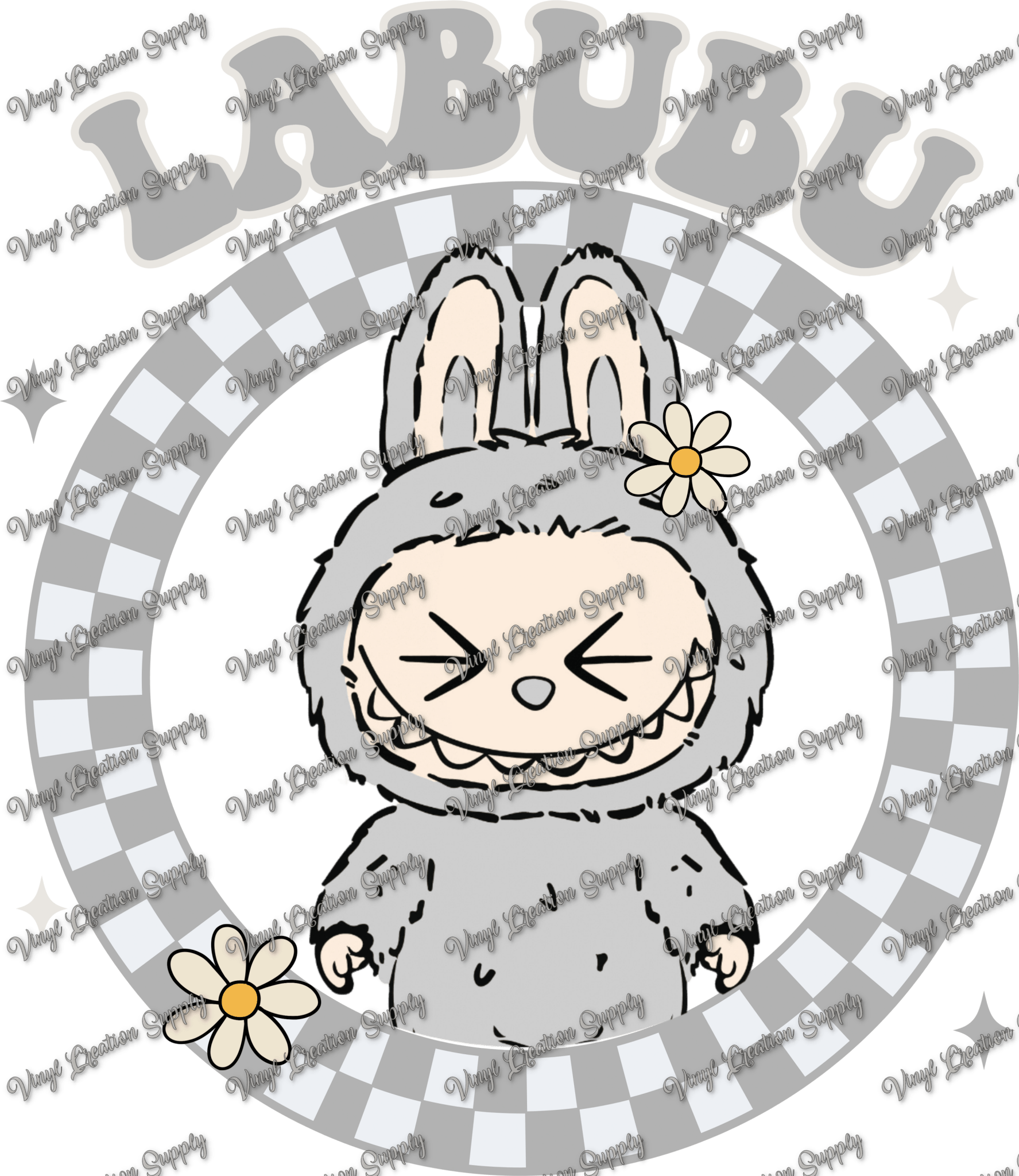 Labubu Gray – VCS' DIY Shirts & More