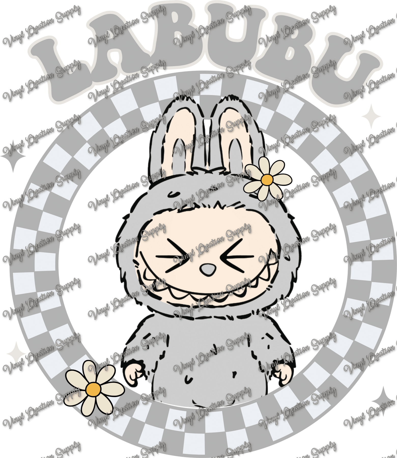 Labubu Gray – VCS' DIY Shirts & More