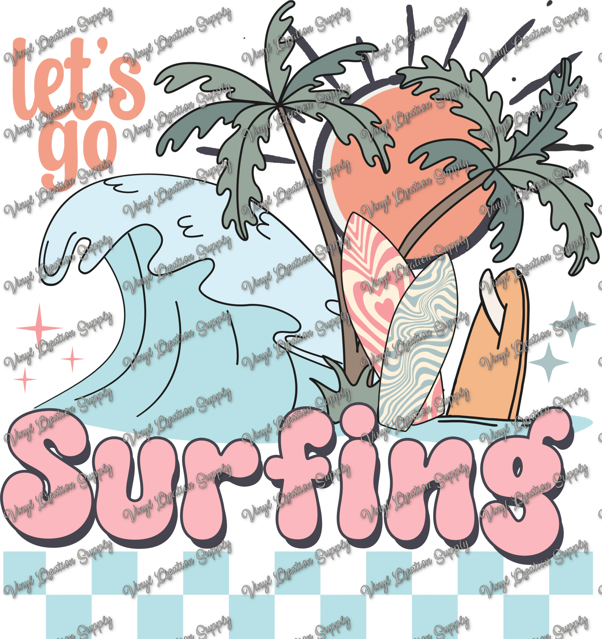Let's Go Surfing – DIY Shirts & More
