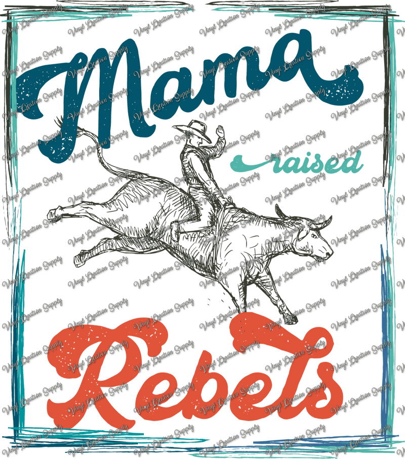 Mama Raised Rebels – DIY Shirts & More