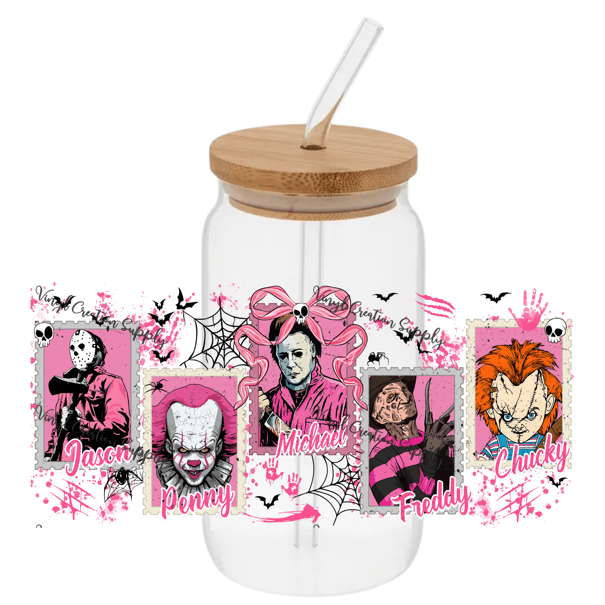 Pink Horror Characters – VCS' DIY Shirts & More