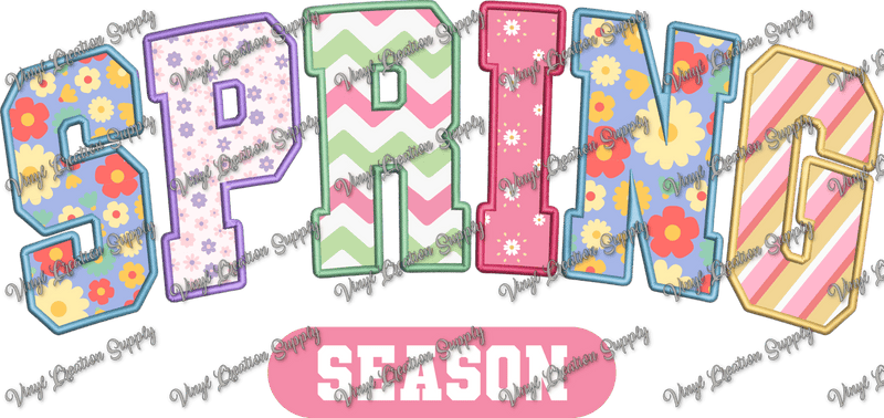 Spring Season Patch – VCS' DIY Shirts & More