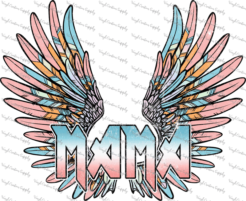Mama Rock Wings – VCS' DIY Shirts & More
